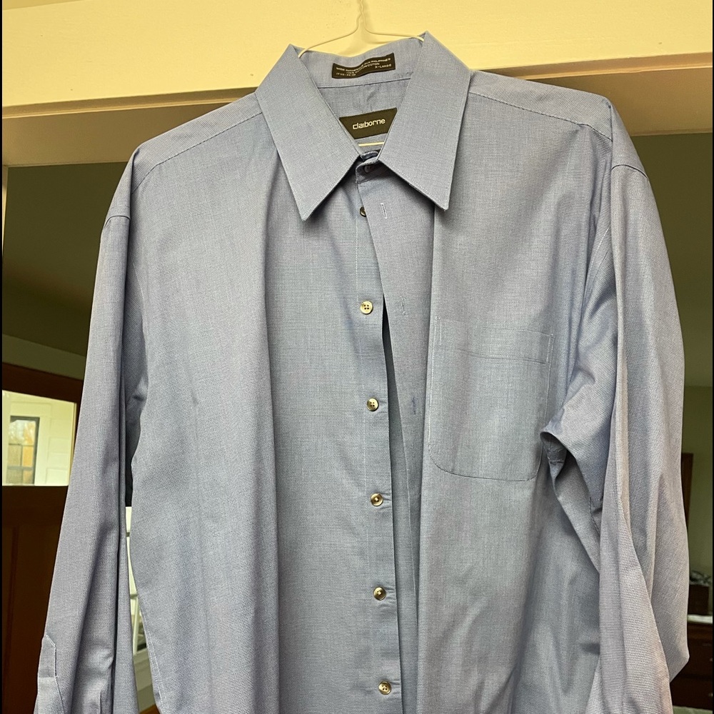 👔 Claiborne Long Sleeve Dress Shirt 👔